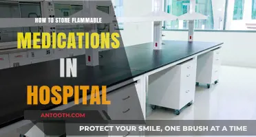 Safe Storage of Flammable Medications in Hospitals