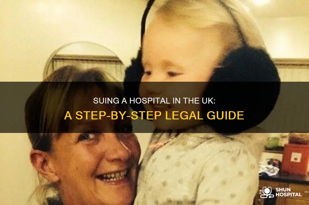 how to sue hospital uk