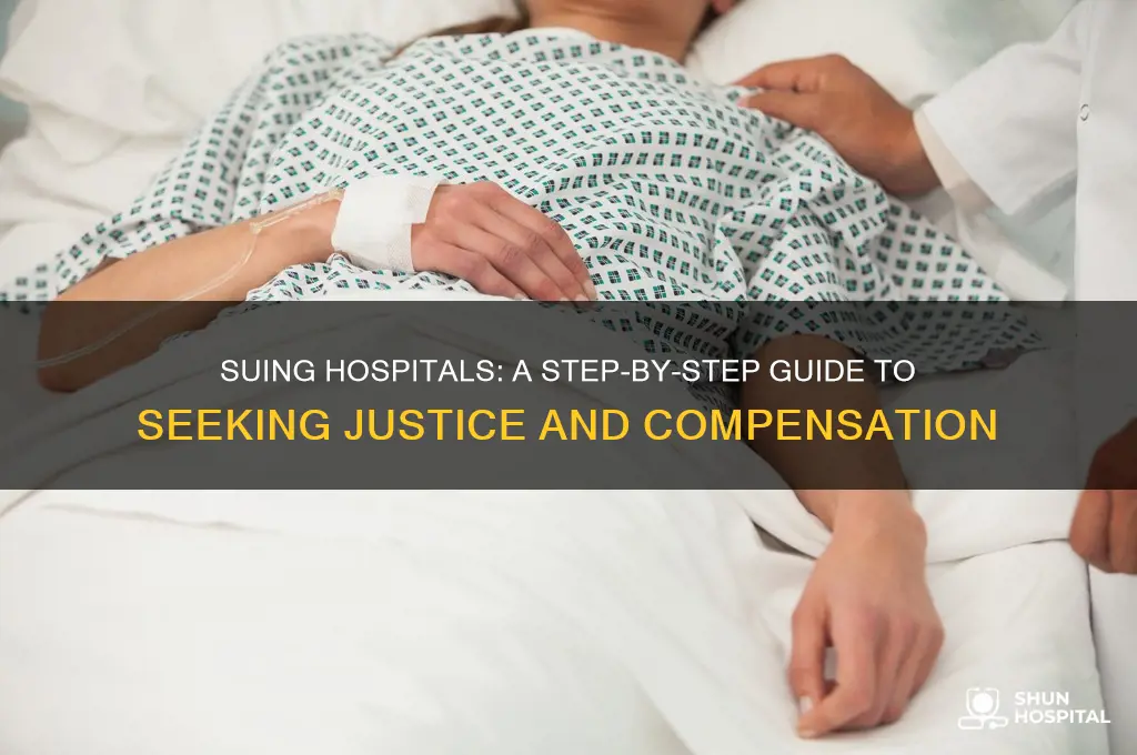 how to sue hospitals