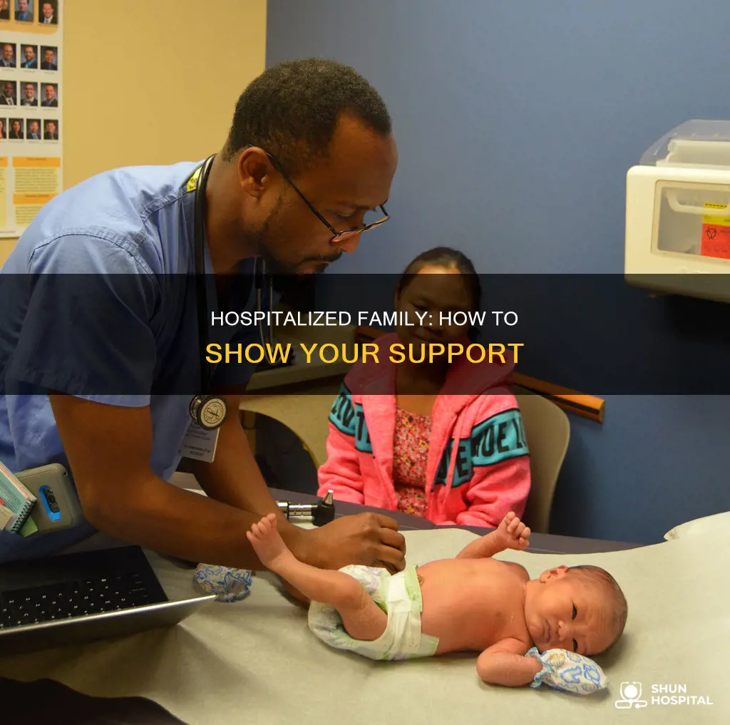 how to support family in the hospital
