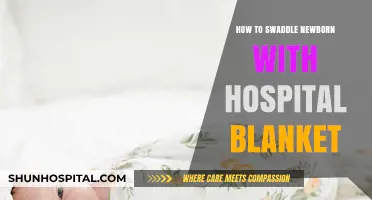 Swaddling Your Newborn: Using Hospital Blankets