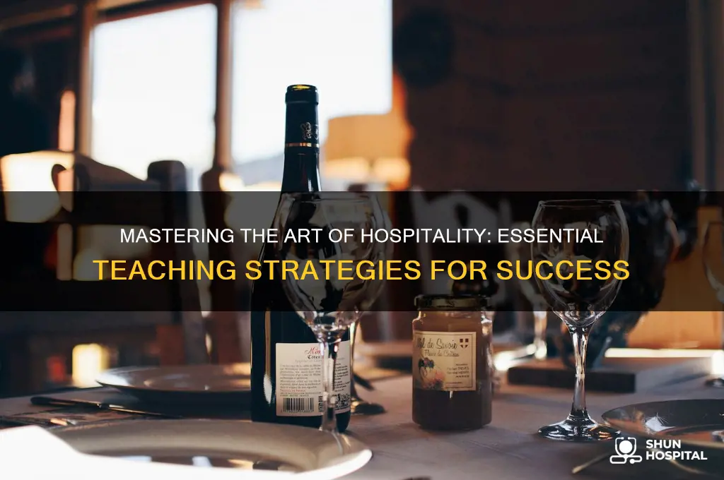 how to teach hospitality