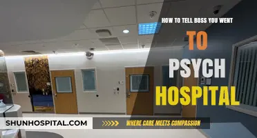 Navigating the Conversation: Telling Your Boss About Your Psych Hospital Stay