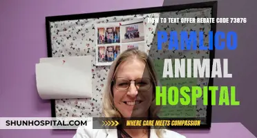 Pamlico Animal Hospital Rebate: Text Offer Code 73876 Guide