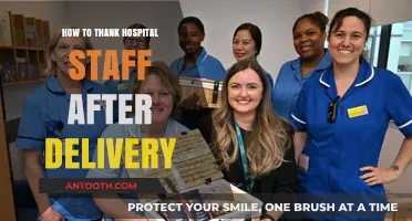 Expressing Gratitude: Thanking Hospital Staff Post-Delivery