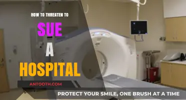 Threatening Legal Action: Hospital Edition