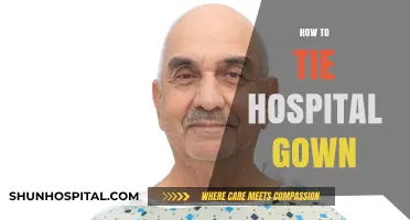 Mastering Comfort: A Simple Guide to Tying Hospital Gowns