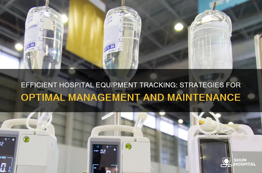how to track hospital equipment
