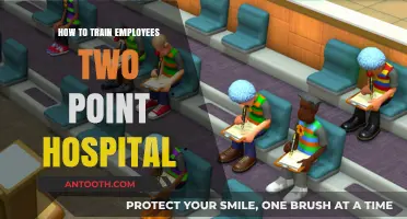 Training Employees: Two Point Hospital Style