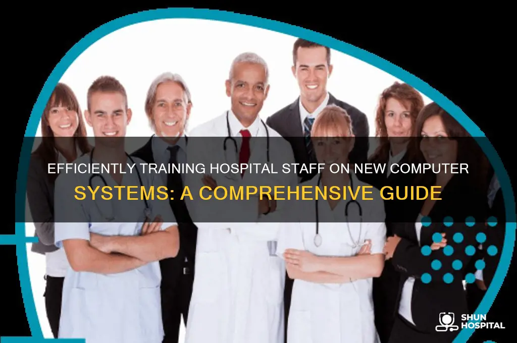 how to train hospital staff on new computer system