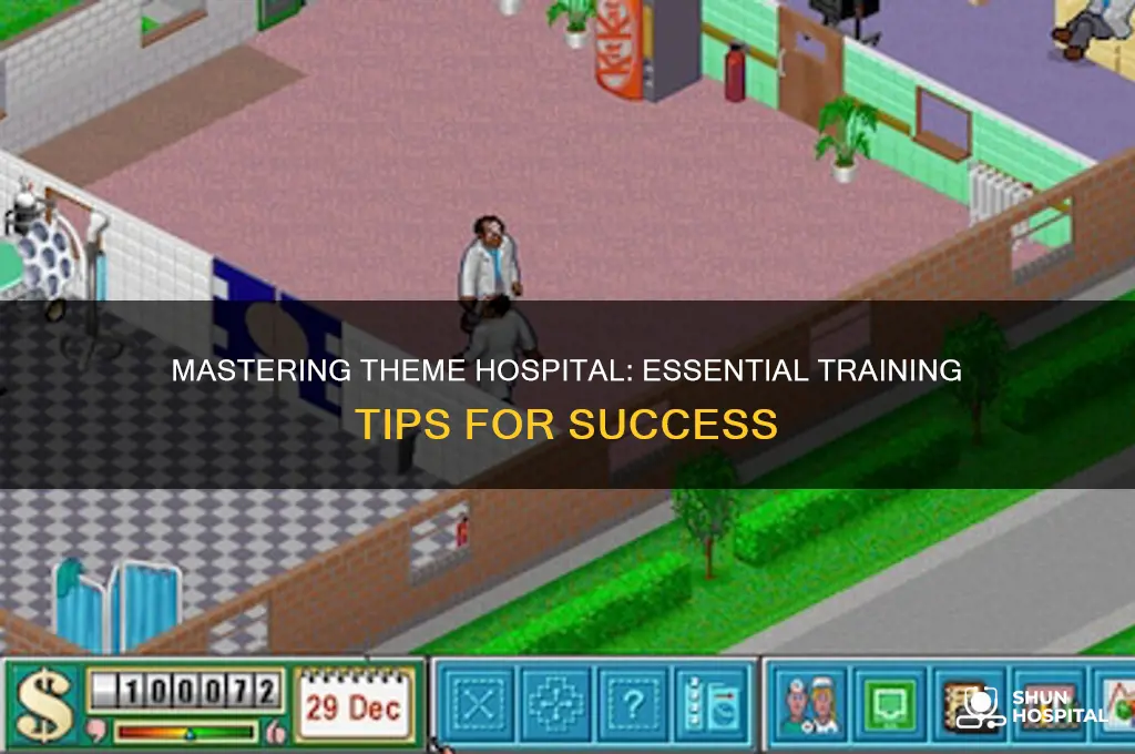 how to train theme hospital