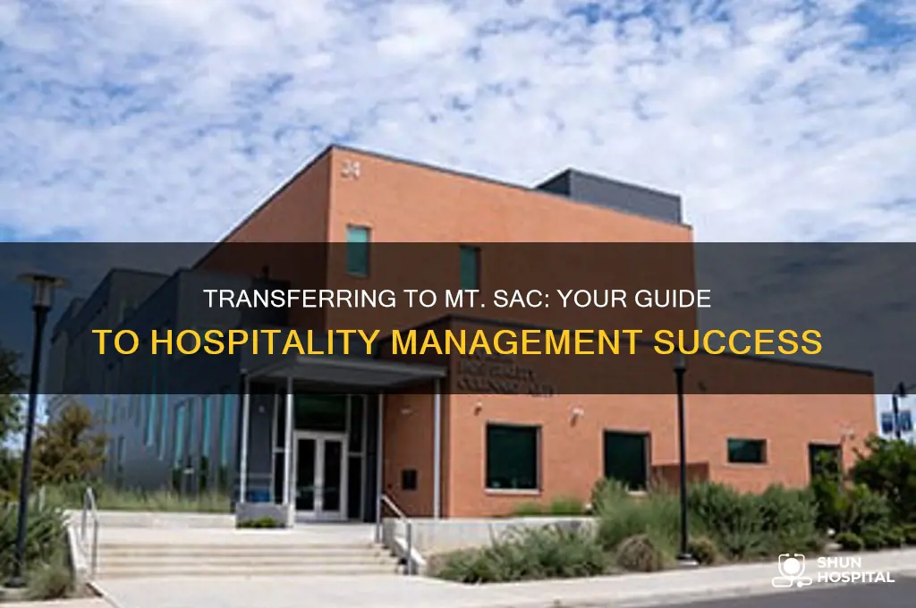 how to transfer for hospitality management mt san antonio college