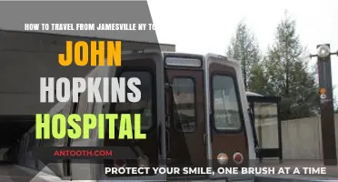 Travel Guide: Jamesville, NY to Johns Hopkins Hospital Route