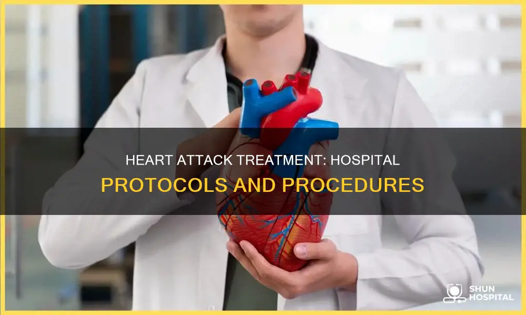how to treat heart attack in hospital
