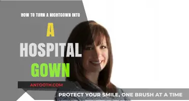 Transform Your Nightgown: A Simple DIY Hospital Gown Tutorial