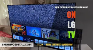 How to Disable Hospitality Mode on Your LG TV Easily