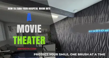 Transform Your Hospital Room into a Cozy Movie Theater Experience