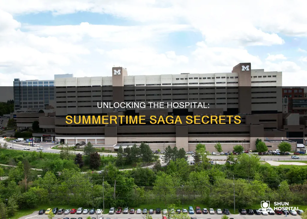 how to unlock hospital in summertime saga