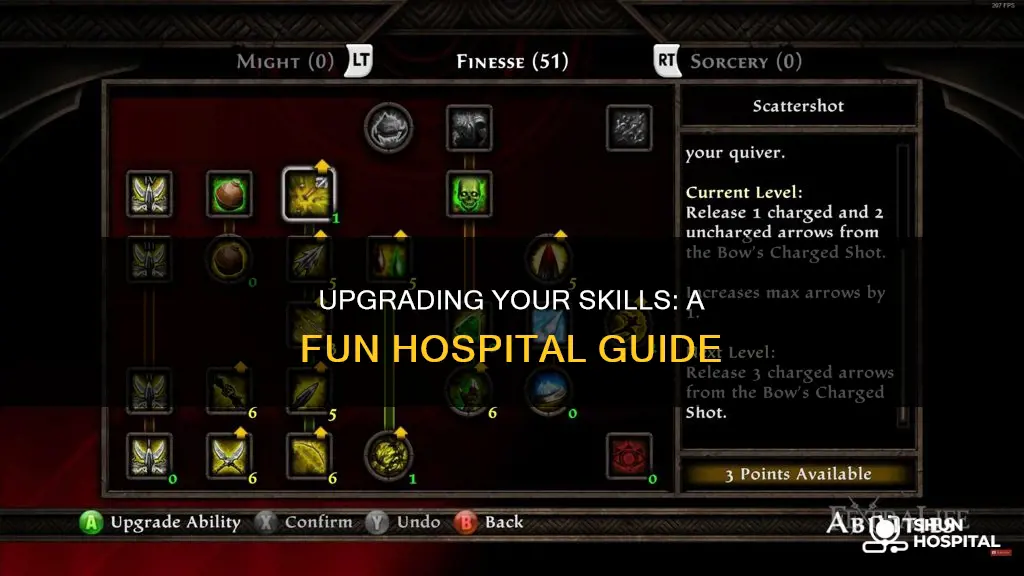 how to upgrade ability in fun hospital