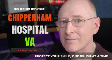 Verify Employment: Chippenham Hospital, VA Guide