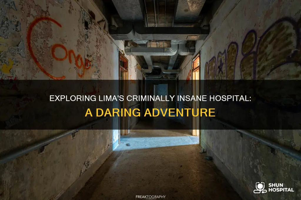 how to visit lima hospital criminally insane