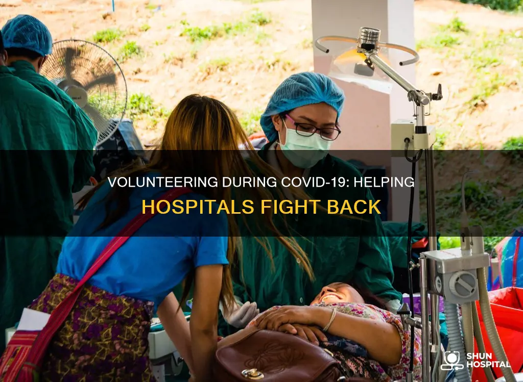 how to volunteer at a hospital coronavirus