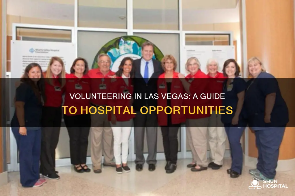 how to volunteer at a hospital in las vegas