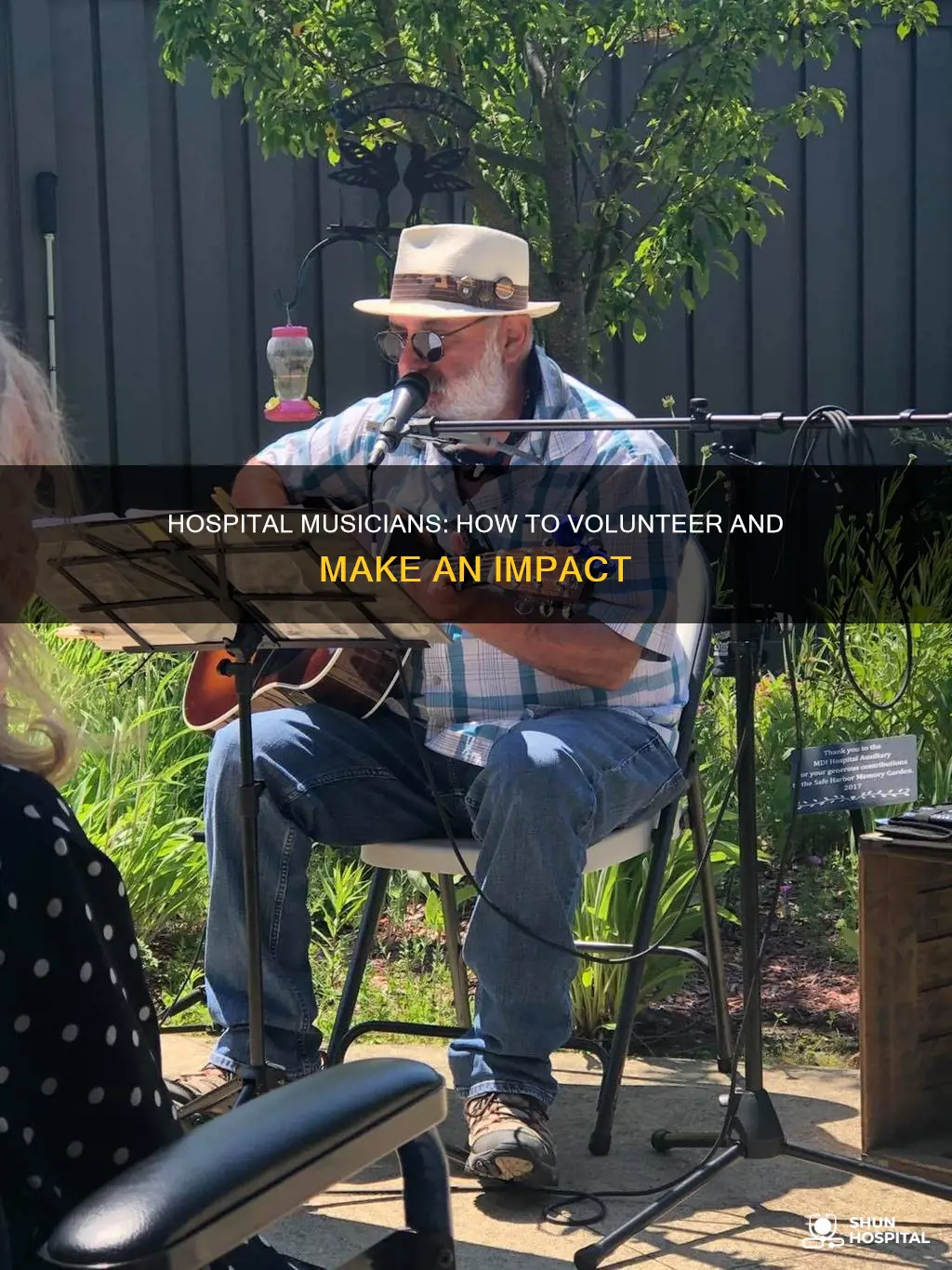 how to volunteer at a hospital musician