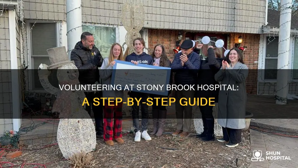 how to volunteer at stony brook hospital
