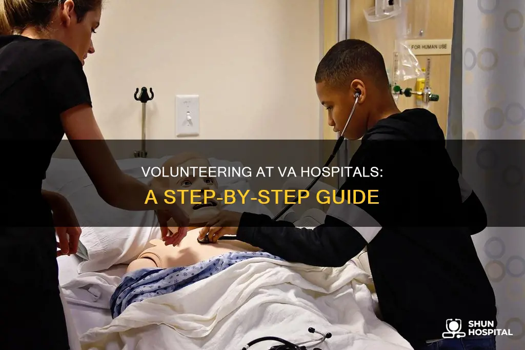 how to volunteer at the va hospital