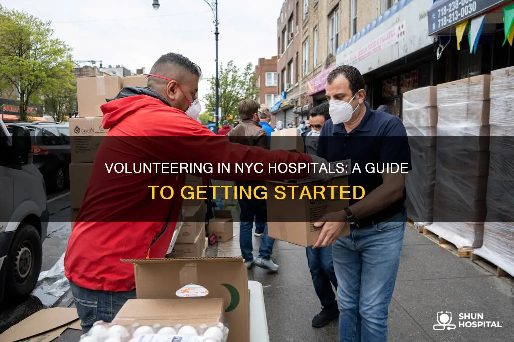 how to volunteer in a hospital nyc