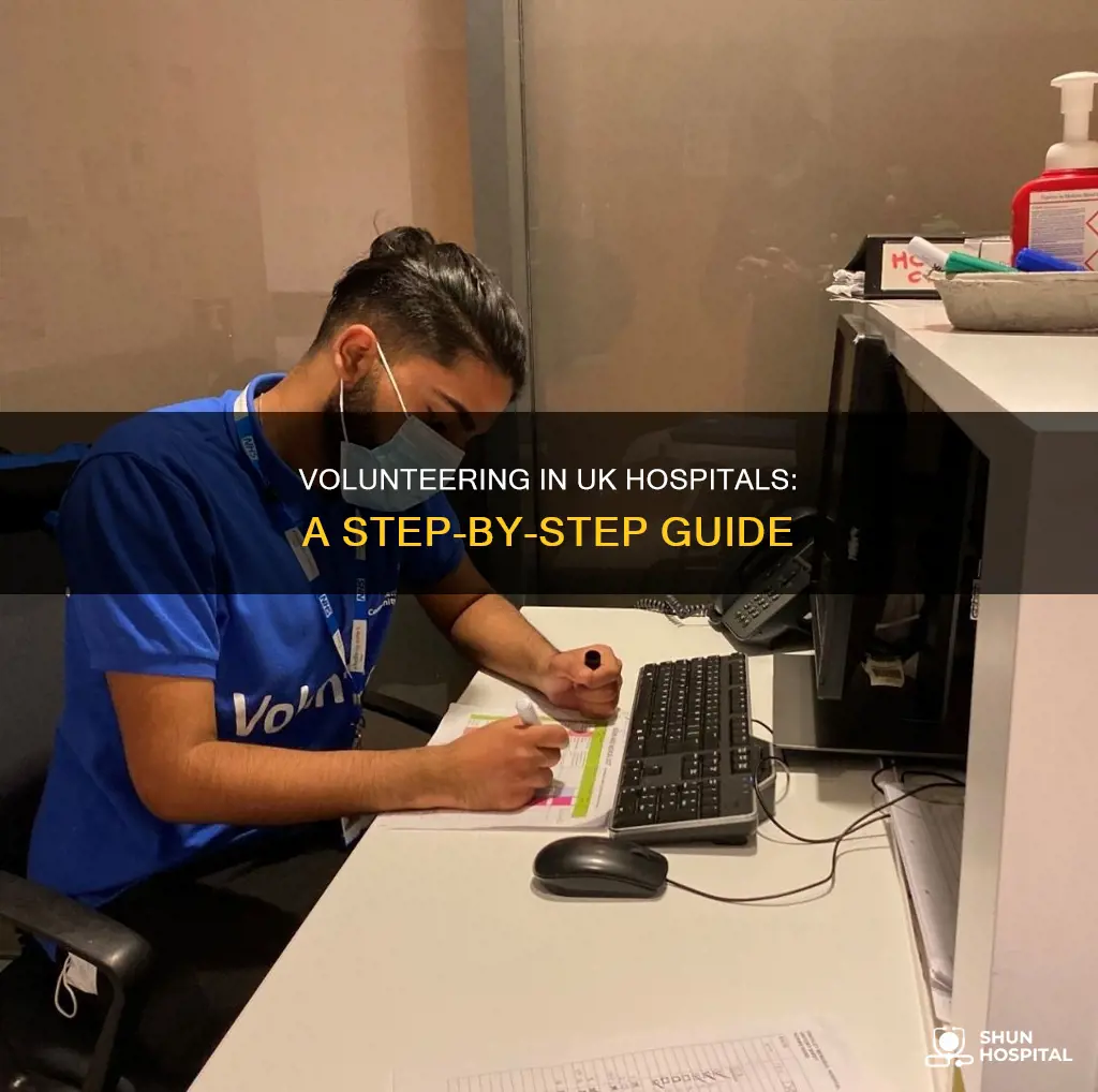 how to volunteer in a hospital uk