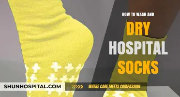 Washing and Drying Hospital Socks: A Step-by-Step Guide