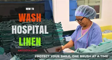 Effective Hospital Linen Washing: Best Practices for Hygiene and Durability