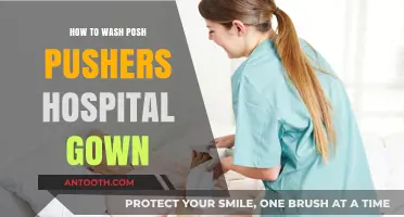 The Best Way to Wash Your Posh Pushers Hospital Gown
