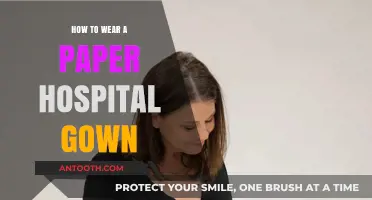 The Ultimate Guide to Wearing a Paper Hospital Gown