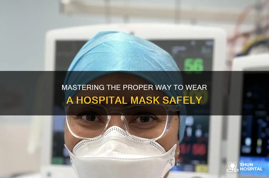 how to wear hospital mask