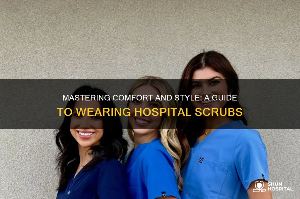 how to wear hospital scrubs