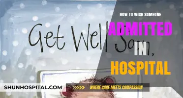 Wishing a Speedy Recovery: Hospital Admission Greetings