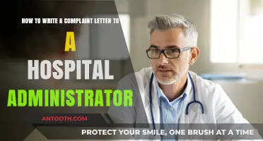 Effective Tips for Crafting a Professional Hospital Complaint Letter