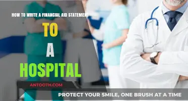 Crafting a Compelling Financial Aid Statement for Hospital Assistance