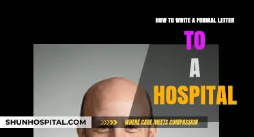 Mastering Formal Correspondence: Crafting a Professional Letter to a Hospital