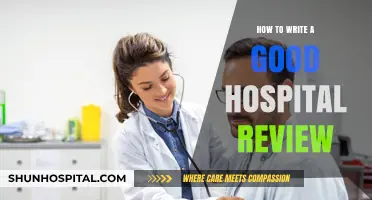 Writing a Hospital Review: Tips for Patients