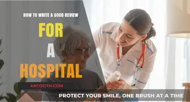 Crafting Honest, Helpful Hospital Reviews: A Patient's Guide to Feedback