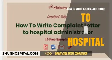 Writing an Effective Grievance Letter to a Hospital: A Step-by-Step Guide