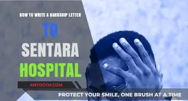 Writing a Compelling Hardship Letter to Sentara Hospital: Tips and Guide
