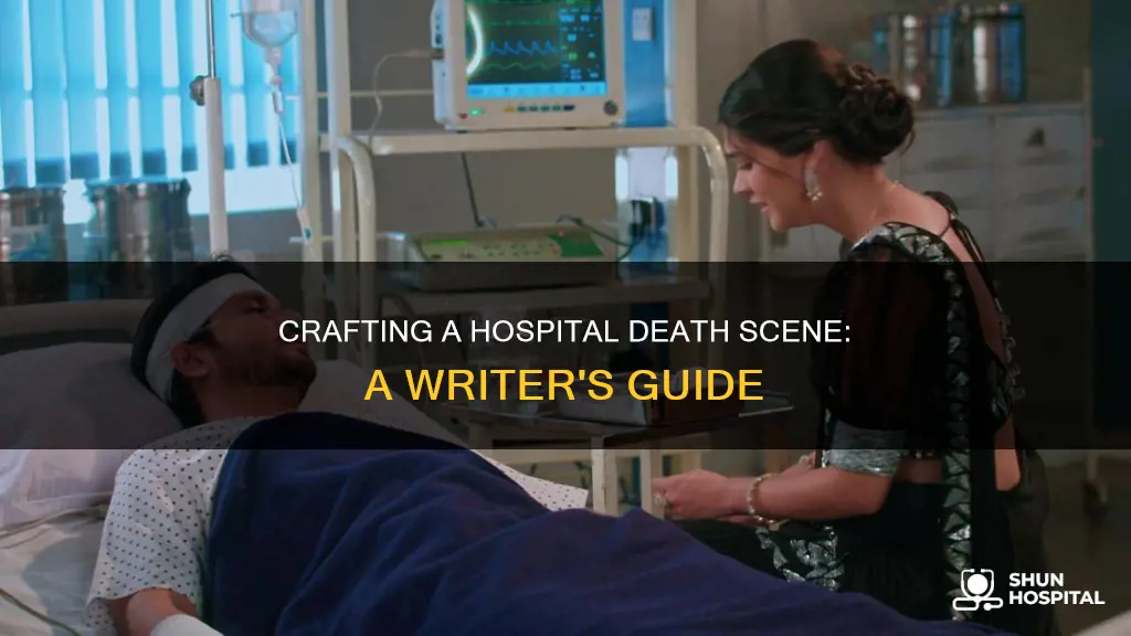 how to write a hospital death scene