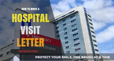 Writing a Hospital Visit Letter: A Step-by-Step Guide