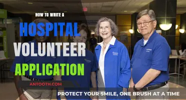 Volunteering at a Hospital: Crafting a Standout Application