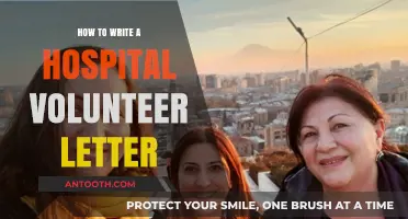 Volunteer Application: Crafting a Convincing Hospital Letter